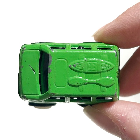 Schylling Miniature Die Cast Model Toy Cars Green Black Cyan Blue Van Pull Back - Picture 11 of 16